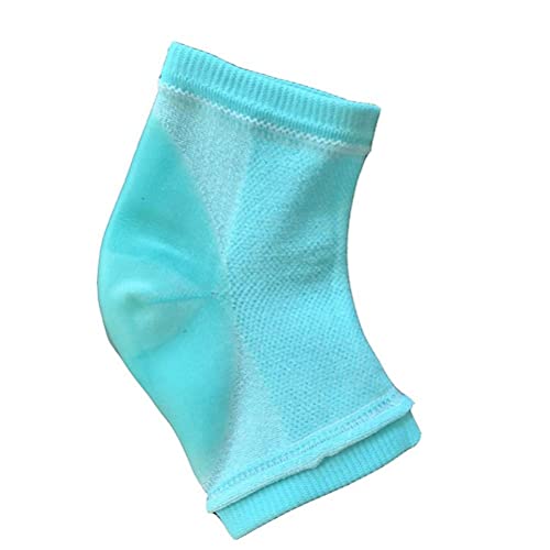 Pengxiaomei Soft Heel Socks,Ventilate Foot Spa Moisturizing Gel Beauty Socks Moisturising Socks for Dry Hard Cracked Skin(Blue)