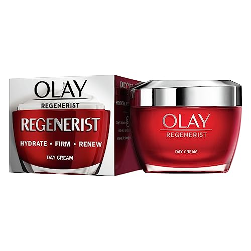 Olay Regenerist Day Face Cream, Unique Formula With Vitamin B3 & Niacinamide, Instantly Hydrates For 24H 50ml