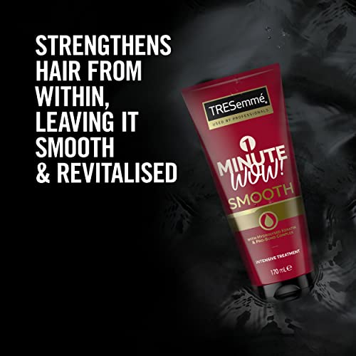 TRESemme 1 Minute WOW Smooth Intensive Hair Treatment with hydrolysed keratin & Pro-Bond Complex for frizzy, damaged hair 170 ml