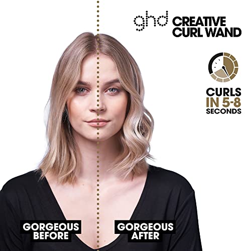 ghd Curve Creative Curl Wand - Unique 28 mm – 23 mm Tapered Barrel, Ultra-Zone Technology