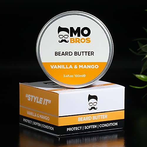 Beard Butter | Conditioner | Moisturiser | Style | Large 100ml Tin | Vanilla & Mango