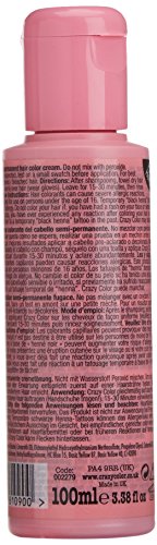Crazy Color Hair Color Cream Number 68, Lime Twist 100 ml, (Pack of 1)