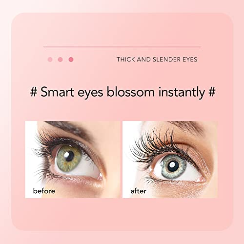 Fuxury Mascara, 5X Lengthening Volumizing Waterproof Long Lasting Mascara,Gives Lashes Volume,No flakes,No Smudge,No Clumping,Long Lasting All Da