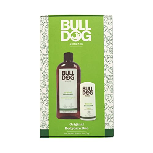 Bulldog Skincare Original Bodycare Duo, Gift Set for Men, 710g