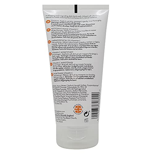 Creightons Vitamin C Superfruits Daily Brightening Wash (150 ml) - A Refreshing and Invigorating Daily Facial Wash with Vitamin C, Natural Fruit