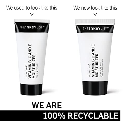 The INKEY List Vitamin B, C and E Lightweight Daily Face Moisturiser to Keep Skin Healthy 50ml