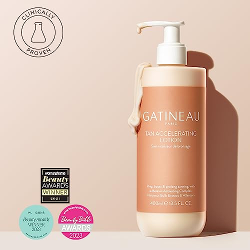 Gatineau - Total Body Glow Collection Skincare Gift Set, with Tan Accelerating Lotion (400ml) & Golden Glow Gradual Tan (400ml)