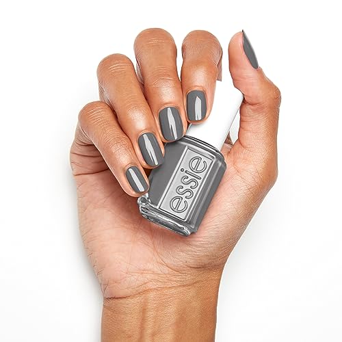 Essie Original High Shine and High Coverage Nail Polish Light Grey Creamy Colour, Shade 608 Serene Slate 13.5 ml