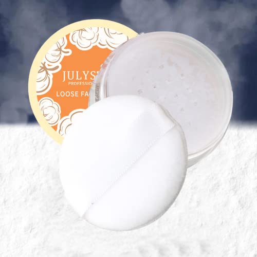 Invisible Fixing Face Powder,Pink Makeup Setting Matte Face Powder,Touch-proof Translucent Setting Powder,Loose Powder Makeup,Long Lasting Matte