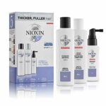 Nioxin 3-Part System, System 5, Chemically Treated Hair with Light Thinning Hair Treatment, Scalp Therapy, Hair Thickening Treatment