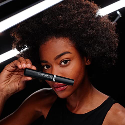 L'Oréal Paris Telescopic Mascara, Long-Lasting 36H Lift, Visible Lash Length Up to +5mm*, No Clumping & No Smudging & No Flaking, Telescopic Lift