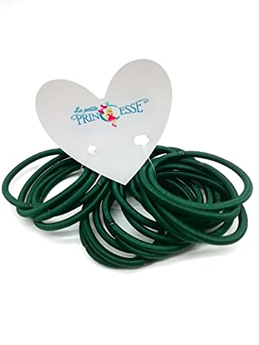 La Petite PrincesseThick red hair bobbles Red Hair bands, School Uniform Red Hair Elastic Bands Ponytail Holders Hair Bands Hair Bobbles for Wome