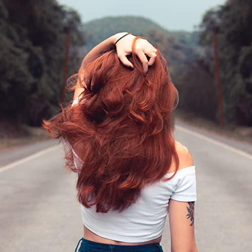 JASVERLIN Small Hair Elastics, Seamless Thick Hair Ties, No Pull Ponytail Holders Braided Hair Tie Styling Bands for Fine to Medium Hair, Women G