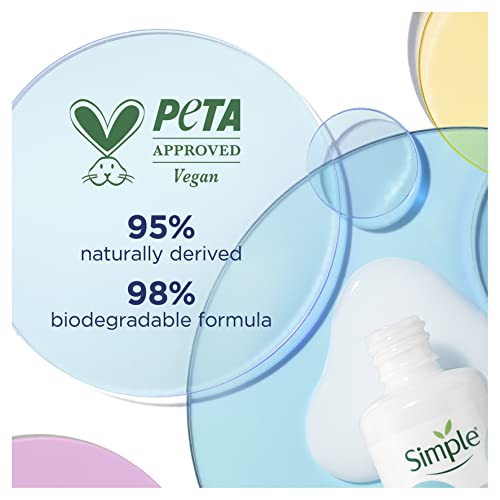 Simple 3% Hyaluronic Acid & B5 Serum for hydrated, softer skin Suitable for all skin types 30 ML