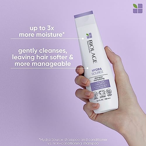 Biolage | Hydrasource | Cleansing Shampoo Leaves Hair Softer And More Managable For Dry Hair, 250ml