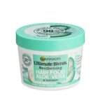 Garnier Ultimate Blends Hair Food, Aloe Vera 3-in-1 Normal Hair Mask Treatment, 390 ml