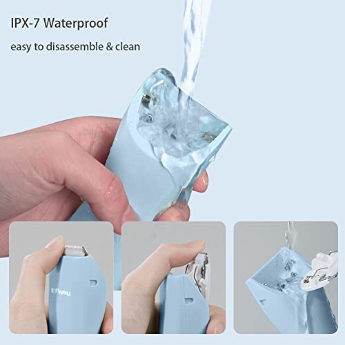 Favrison Baby Hair Clippers, Professional Quiet Hair Trimmer for Kids and Toddler, Waterproof & Rechargeable Cordless Hair Cutting Machine for Ch