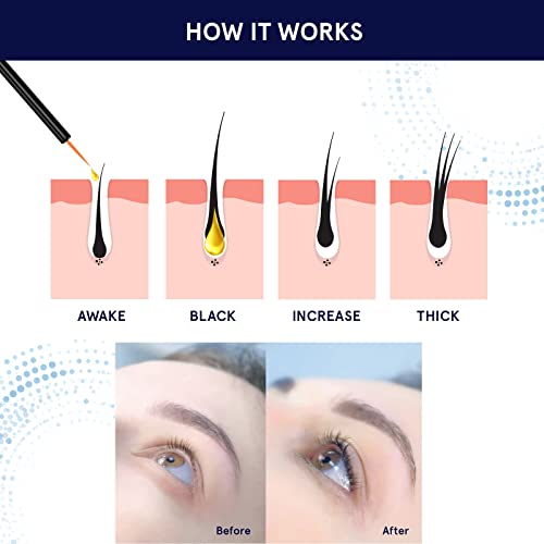 Eyelash Growth Serum, Lash Serum, Eyelash Serum, Eye Lash Serum Growth, Boost Lash Growth Serum, Advanced Formula for Longer, Fuller, and Thicker