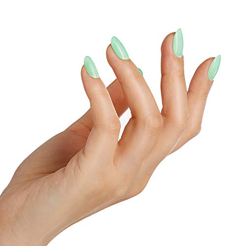 Bluesky Gel Nail Polish, Mental Mint A047, Light Green, Long Lasting, Chip Resistant, 10 ml (Requires Drying Under UV LED Lamp)
