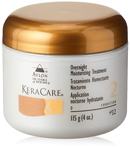 Avlon KeraCare Overnight Moisturizing Treatment, Condition 2, 115g/ 4 oz.