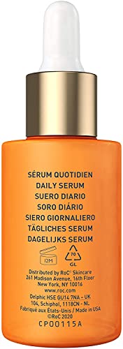 RoC - Multi Correxion Revive + Glow Vitamin C Daily Serum - Anti Wrinkle, Ageing and Skin Tone Treatment - Firming Moisturiser - 30ml