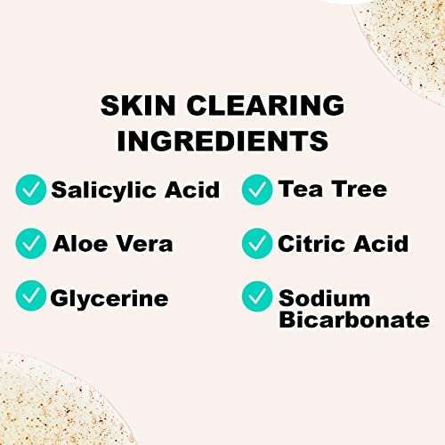 BeBarefaced Salicylic Acid Toner for Face - Acne Treatment Face Toner with Tea Tree Oil - Mattifying Natural BHA Exfoliant Facial Toner - Face Ca