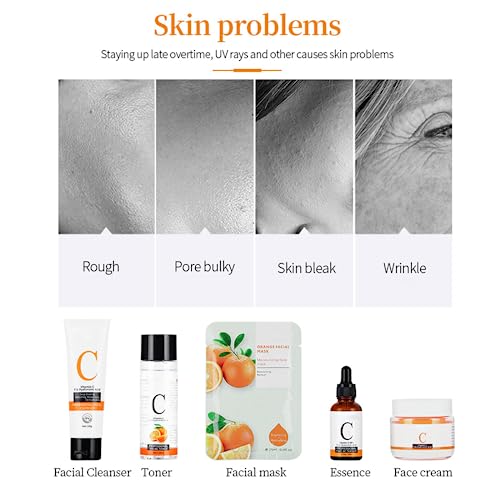 Skincare Gifts for Women - Face Serum for Womens Gift Sets - Pamper Gifts for Women with Moisturize Skin Care Sets & kits - Includes Cleanser-Ess