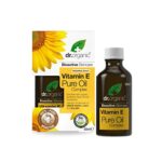 Dr Organic, Organic Vitamin E Pure Oil , Natural , Vegan , Cruelty Free , Paraben & SLS Free , 50 ml (Pack of 1)