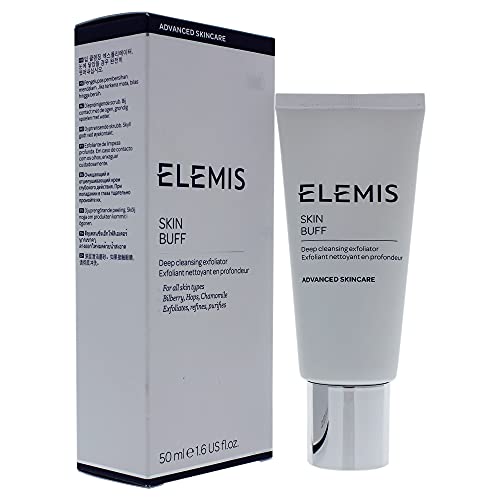 ELEMIS Skin Buff, Exfoliating Face Cleanser for a Bright, Vibrant Complexion, Deeply Cleansing Face Exfoliator to Smooth, Refine and Purify Skin,