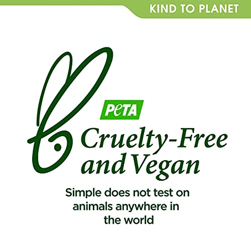 Simple Kind to Skin hypoallergenic Micellar Biodegradable Cleansing Wipes for sensitive skin 20 wipes