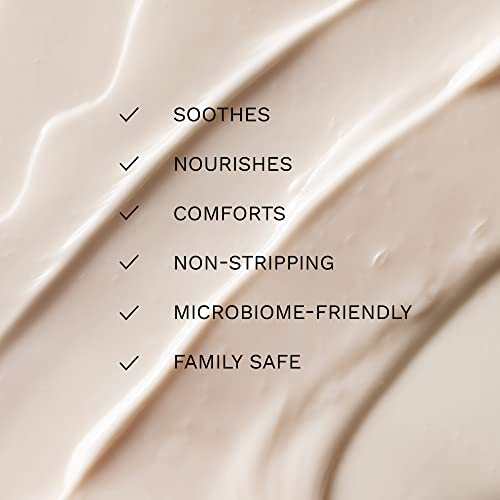 REN Clean Skincare Evercalm™ Gentle Cleansing Milk | Comforting Cleanser to Calm & Soothe Sensitive, Dry or Irritated Skin | Moisturising Omega 3