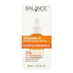 Balance Active Formula 3% Active Vitamin C Brightening Serum (30ml) - Lightweight and Non-Greasy Pro-Radiance Serum, Brighter and More Even Looki