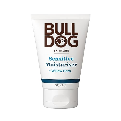 BULLDOG - Skincare for Men | Sensitive Moisturiser | Face Cream for Sensitive Skin | 100 ml