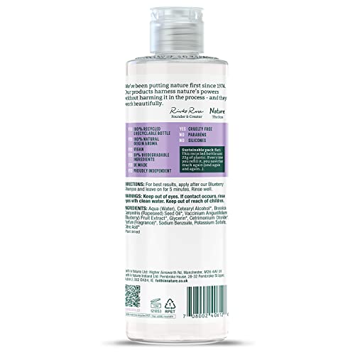 Faith In Nature Natural Blueberry Conditioner, Hydrating, Vegan & Cruelty Free, No SLS or Parabens, for All Hair Types, 400ml