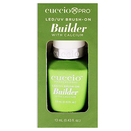 Cuccio Brush on Colour Builder Gel with Calcium LED/UV 13ml Clear