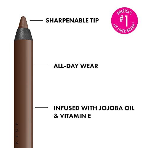 NYX Professional Makeup Matte Lip Liner, Transfer-, Fade- and Smudge-proof, Long-lasting, Line Loud, 17 Rebel Kind
