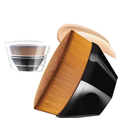 Foundation Brush, Kabuki Brush, Foundation Brush for Liquid Makeup, Kabuki Foundation Brush, Foundation Brushes, Dry and Wet Dual Use Face Brush,