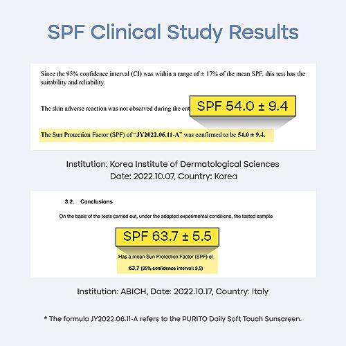 PURITO Daily Soft Touch Sunscreen 60ml / 2.02 fl. oz. SPF 50+ PA ++++ safe ingredients, broad-spectrum, calm, soothing, Vegan, cruelty-free