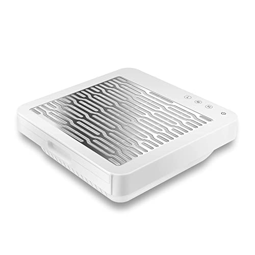 Nail Dust Collector, Adjustable Suction, Professional Nail Vacuum Dust Collector Dust Extractor for Acrylic Nails Extension Gel Dip Powder Remova