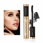 Mimore Mascara Long Lasting Waterproof & Smudge-Proof Natural Fiber Lash Mascara, Lengthening and Thick, fiber Mascara Volume Enhancer Eye Lash M