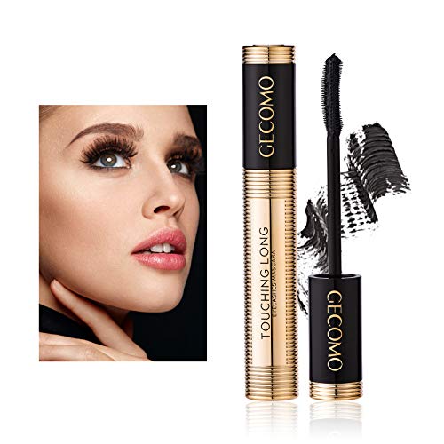 Mimore Mascara Long Lasting Waterproof & Smudge-Proof Natural Fiber Lash Mascara, Lengthening and Thick, fiber Mascara Volume Enhancer Eye Lash M