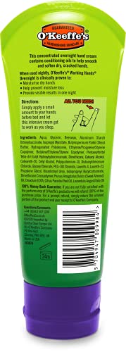 O'Keeffe's Working Hands Overnight 80ml