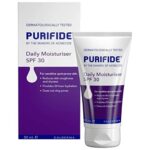 PURIFIDE by Acnecide Moisturiser SPF 30, 50ml, Face Sun Cream For Acne Prone & Sensitive Skin