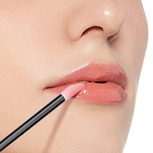 G2PLUS 200 PCS Disposable Lip Gloss Brush - Lipstick Concealer Brushes - Lip Applicator Wands Perfect for Lips, Eyes and Makeup Application