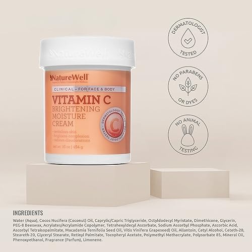 Naturewell Nature Well Vitamin C Brightening Moisture Cream (16 Oz.)
