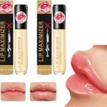Lip Plumper,Lip Maximizer Hyaluronic Lip Plumper,Lip Plumping Serum Instant Lip Filler,Vitamin E Lip Plumping Serum,for Moisturize, Eliminate Dry