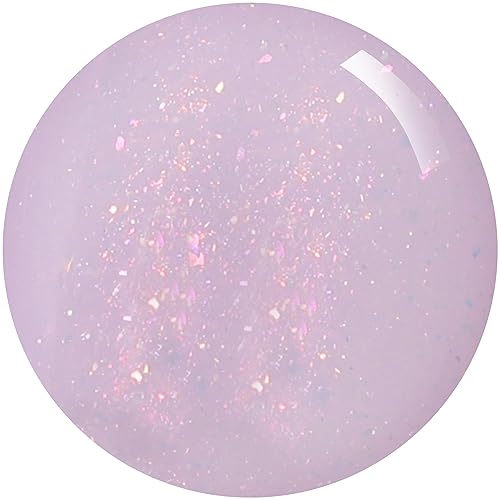 AIMEILI 5 in 1 Rubber Base Gel For Nails, Clear Gel Nail Polish UV LED Soak Off, Elastic Rubber Base Coat Nail Strengthener Nail Rhinestones Glue