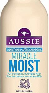 2 x Aussie Miracle Moist Conditioner For Dry Really Thirsty Hair 90ml