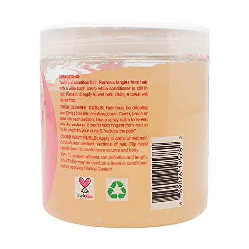 Kinky-Curly, Original Curling Custard, Natural Styling Gel, 8 oz
