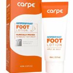 Carpe Antiperspirant Foot Lotion | a solution to excessive sweaty, smelly feet | Helps prevent blisters